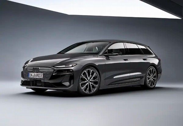 奥迪A6 Avant e-tron谍照定位瓦罐中大型纯电旅行车