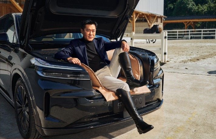 纯电大型SUV乐道L90黑骑士特别版首位车主古天乐