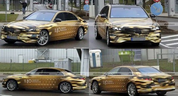 新款奔驰S测试谍照将计划2026年1月29日首发亮相