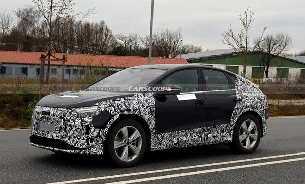 新款奥迪Q4 e-tron/奥迪Q4 Sportback e-tron谍照