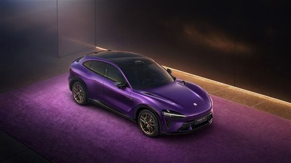 小米汽车YU7 Max版专属定制车色紫水晶顶级豪车工艺