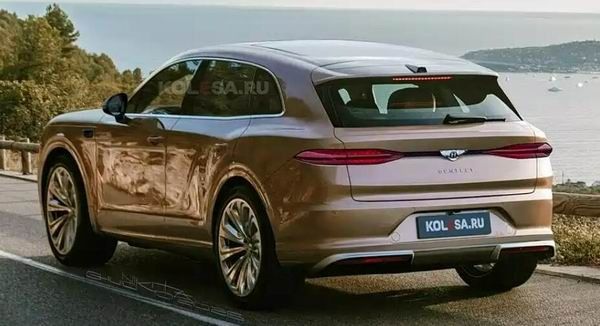 宾利首款纯电动SUV假想图将于2026年年中正式发布