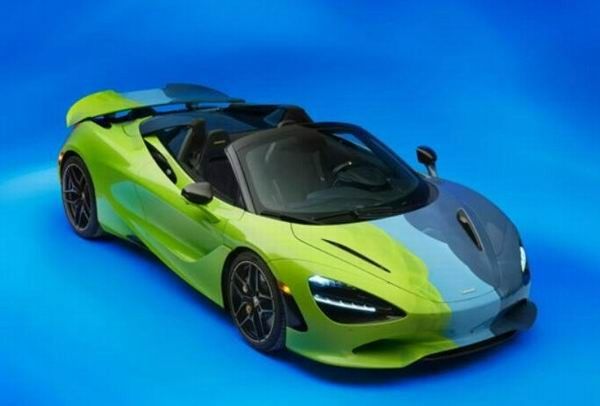 迈凯伦联手英国艺术家打造定制750S Spider跑车