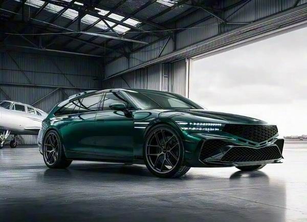 捷尼赛思G90 Wingback概念车官图行政加长版参数