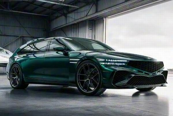 捷尼赛思g90wingback亮相行政加长版概念车官图