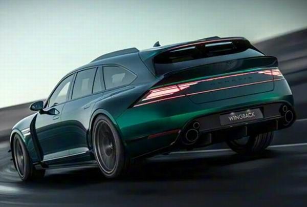 捷尼赛思g90wingback亮相行政加长版概念车官图