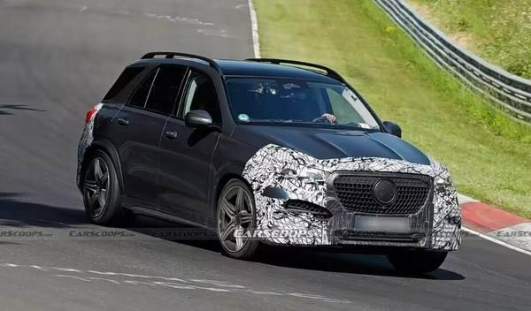 国产奔驰GLE测试谍照曝光新车计划2026年正式推出