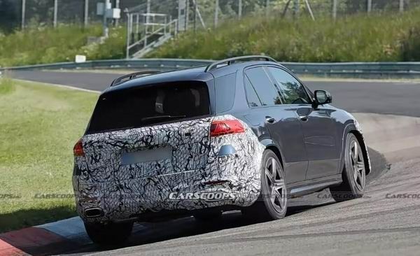 国产奔驰GLE测试谍照曝光新车计划2026年正式推出