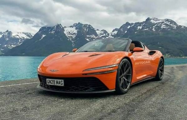 韩系敞篷跑车捷尼赛思Magma GT概念车官图采用V8发动机