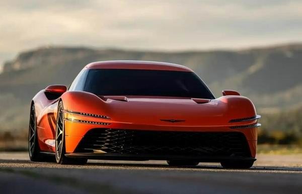 韩系敞篷跑车捷尼赛思Magma GT概念车官图采用V8发动机