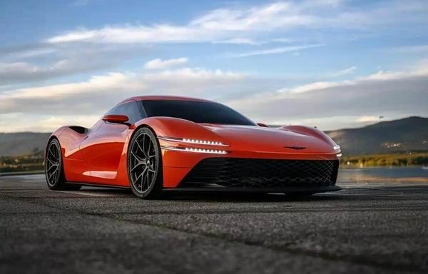 韩系敞篷跑车捷尼赛思Magma GT概念车官图采用V8发动机