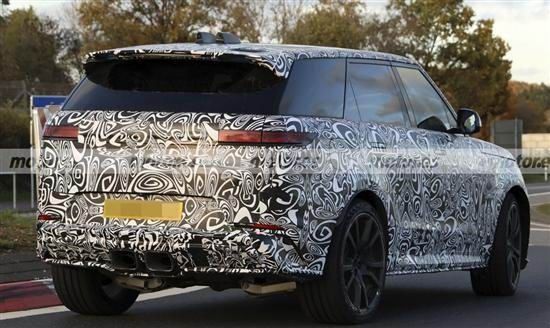 新款路虎揽胜运动SV车型最新谍照新车2027年正式发布