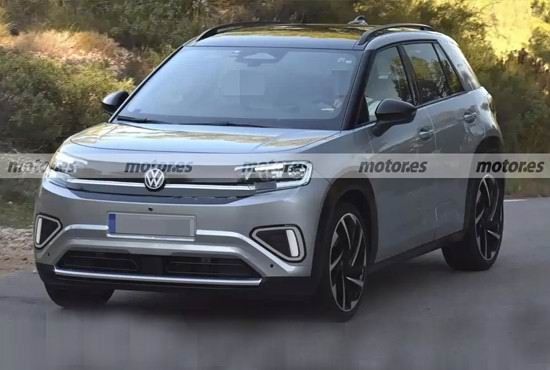 大众ID.Cross车型无伪装谍照小型SUV纯电续航420km