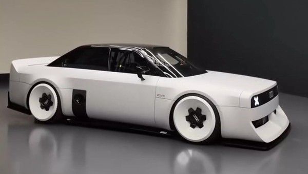 奥迪发布一款GT50概念车纪念直列五缸发动机问世50周年