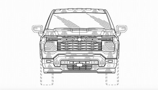 全新雪佛兰索罗德专利图曝光预计新车将在2026年上市