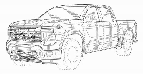 全新雪佛兰索罗德专利图曝光预计新车将在2026年上市