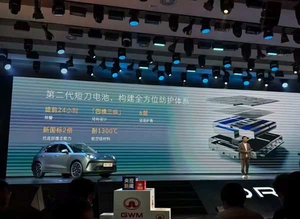 长城汽车年轻时尚新能源品牌首款SUV欧拉5正式上市