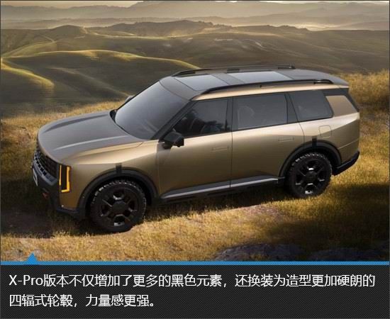 硬派方盒子起亚Telluride首次引入2.5T油电混动系统