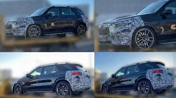 国产加长奔驰GLE车型谍照长轴距版奔驰GLE2026年推出