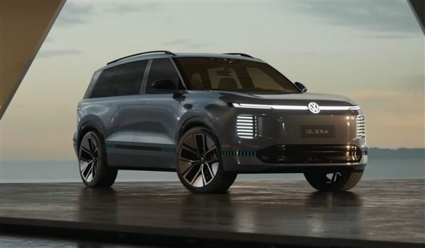 全尺寸SUV上汽大众ID.ERA量产版路试谍照预计明年上市