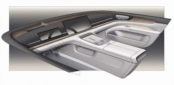 零跑D19内饰设计概念公开将12月28日正式首发亮相