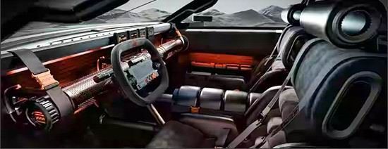 现代Crater概念车正式首发亮相极具未来感超硬核机甲风