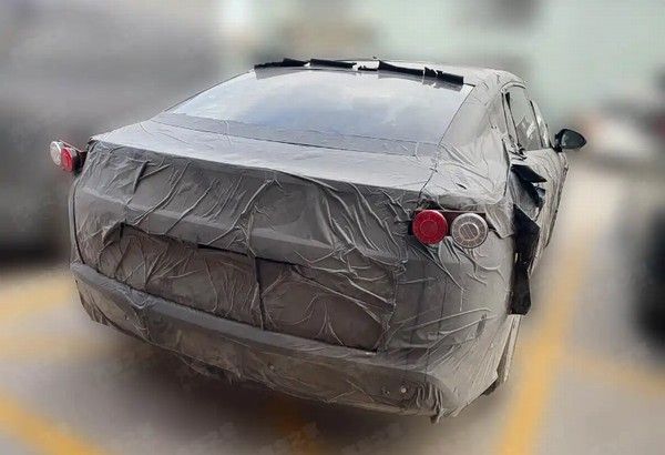 全新旗舰轿车比亚迪大汉谍照曝光有望将于2026年推出