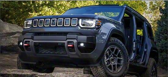 硬派越野Jeep Recon车型官图发布依托前沿电动化技术