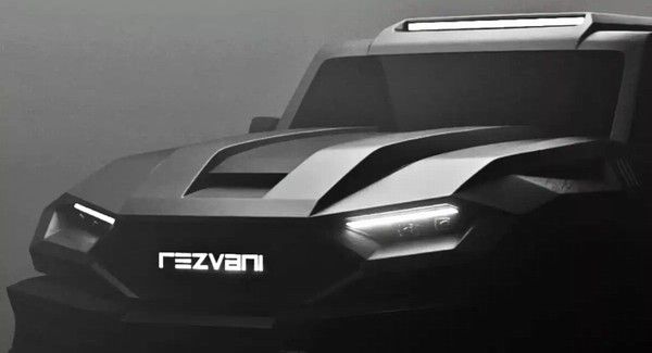 Rezvani全新一代Rezvani Tank预告图将于2026年正式亮相