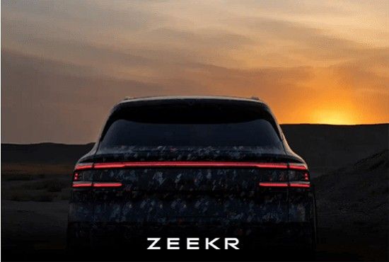 极氪全新SUV预告图内部代号虎鲸将于2026年1月亮相