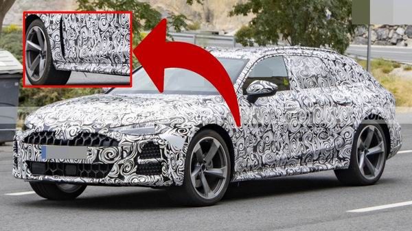 全新奥迪A6 Allroad插混旅行车伪装车曝光搭载3.0升V6发动机