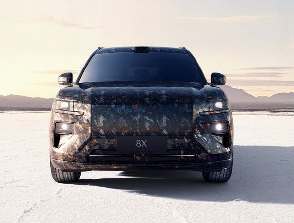 极氪汽车全新车型极氪8X预告图超级电混高性能旗舰SUV
