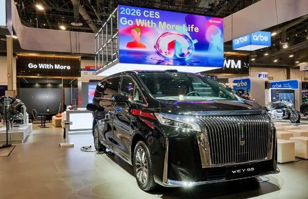 2026年CES展上长城汽车带来了多款车型和多项新技术