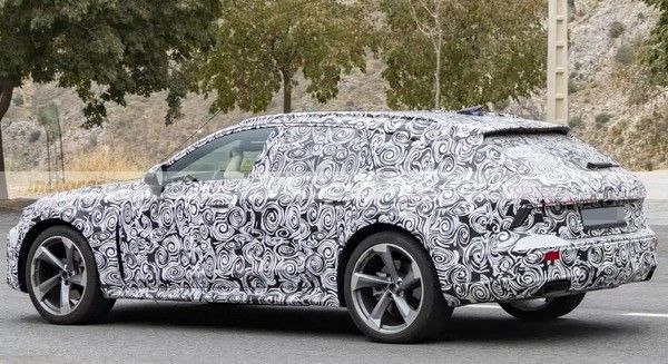 全新奥迪A6 Allroad插电混动谍照将在2026年正式发布