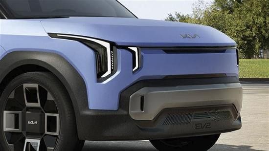 全新起亚EV2效果图曝光有望2026年发布续航400km