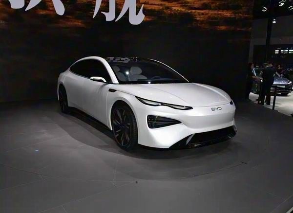 比亚迪海豹08谍照曝光比亚迪全新旗舰轿车一季度亮相