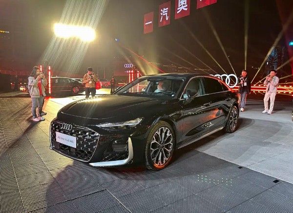 全新奥迪A6L华为乾崑辅助驾驶首发亮相新车将今年正式上市