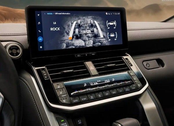 新款丰田兰德酷路泽官图发布3.5T V6+电机混动系统