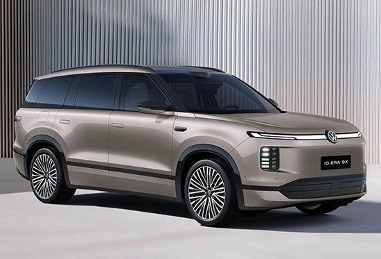 上汽大众ID.ERA 9X内饰谍照大型6座SUV年内上市