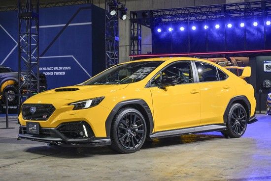 斯巴鲁WRX S4 STI特别版车型性能轿车主打加速和操控