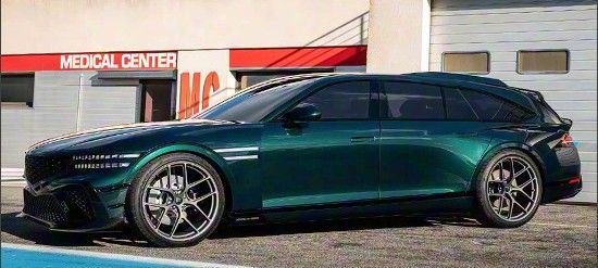 捷尼赛思G90 Wingback旅行车实车亮相概念车发布