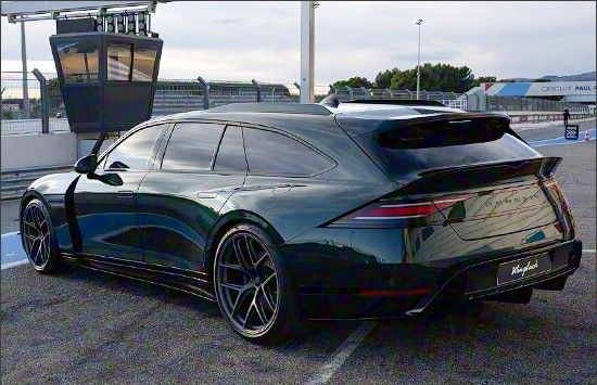 捷尼赛思G90 Wingback旅行车实车亮相概念车发布