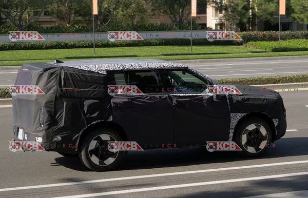 新款现代胜达的测试谍照MX5a EREV采用增程动力