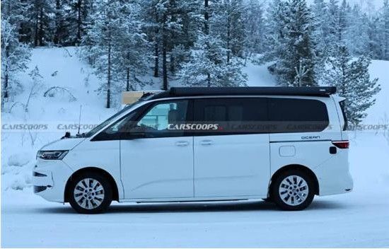 新款大众T7谍照曝光动力将提供柴油和插电混动多选择