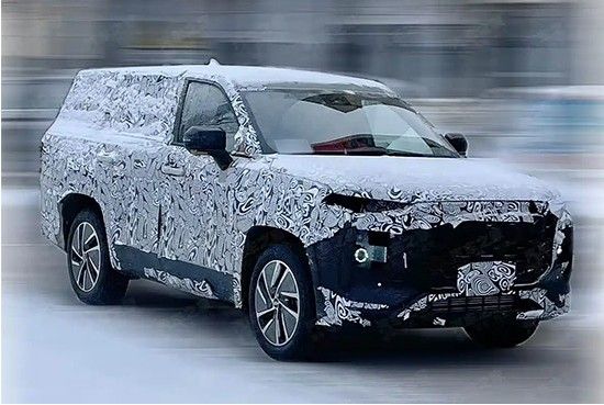 奇瑞全尺寸SUV谍照曝光或命名为T1T参数配置价格