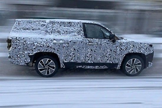 奇瑞全尺寸SUV谍照曝光或命名为T1T参数配置价格