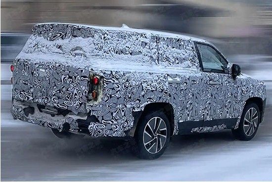 奇瑞全尺寸SUV谍照曝光或命名为T1T参数配置价格