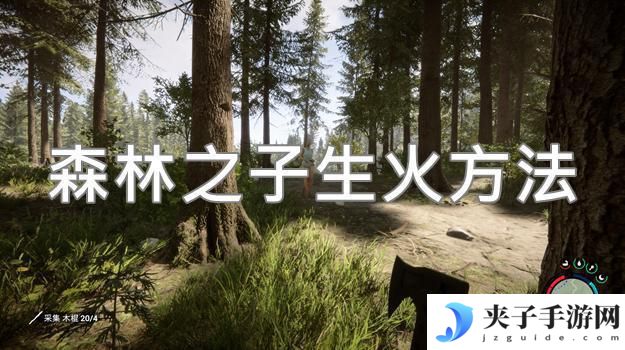 森林之子怎么点火 森林之子生火方法