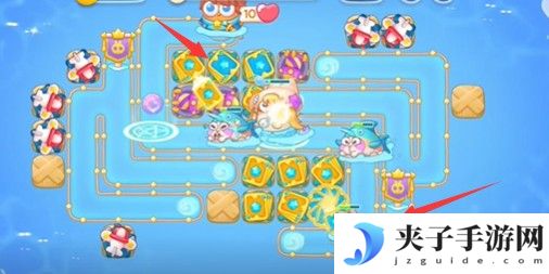 保卫萝卜4海的闺女第70关怎么过 海的闺女第70关无伤金萝卜通关攻略