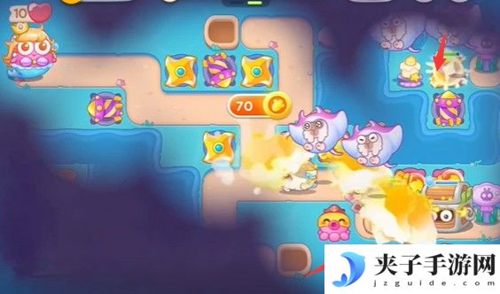 保卫萝卜4海的闺女第71关怎么过 海的闺女第71关通关攻略